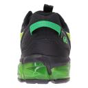 Mens ASICS GEL-Quantum 90 Black/Safety Yellow Athletic Running Shoes
