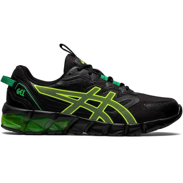 Mens ASICS GEL-Quantum 90 Black/Safety Yellow Athletic Running Shoes