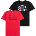 Mens Big and Tall T Shirts - 2 Pack Crewneck Mens T-Shirt Big & Tall Clothing