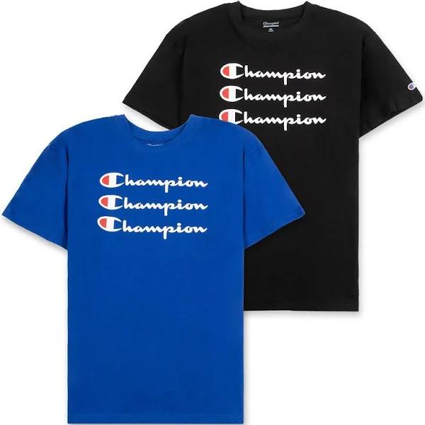 Mens Big and Tall T Shirts - 2 Pack Crewneck Mens T-Shirt Big & Tall Clothing