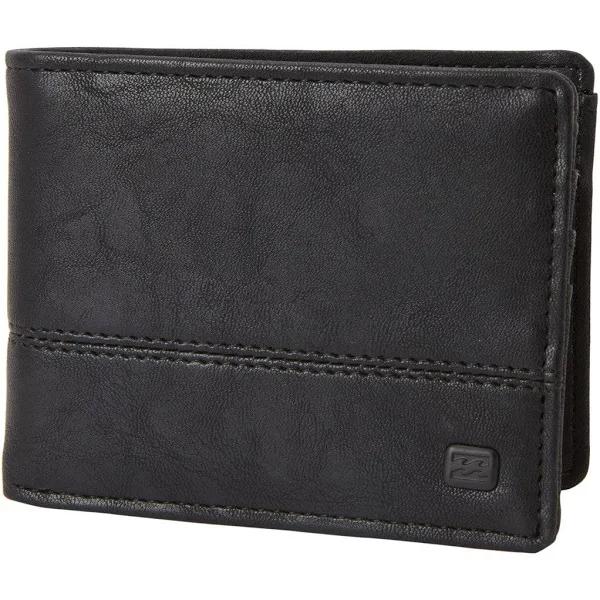 Mens Billabong Dimension Wallet Black Grain