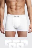 Mens Black 3 Pack Man Trunks
