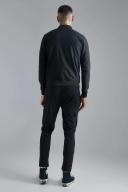 Mens Black 4 Way Stretch Smart Bomber