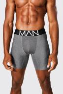 Mens Black 5 Pack Man Trunks