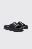 Mens Black Moulded Slider