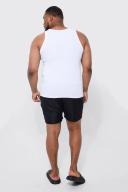 Mens Black Plus Limited Edition Swim Shorts