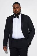 Mens Black Plus Tuxedo Single Breasted Suit Jacket