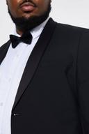 Mens Black Plus Tuxedo Single Breasted Suit Jacket