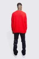 Mens Black Skinny Extreme Ripped Jeans