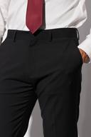 Mens Black Slim Tuxedo Suit Trouser