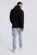 Mens Black Tall Basic Over The Head Man Sig Hoodie