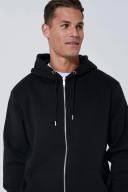 Mens Black Tall Basic Zip Through Hoodie