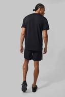 Mens Black Tall Man Active Lightweight Performance T-Shirt