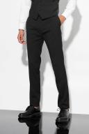 Mens Black Tall Skinny Tuxedo Suit Trouser