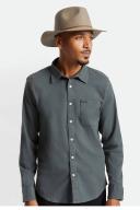 Mens Brixton Wesley Fedora Moss Brown Mix Size XS