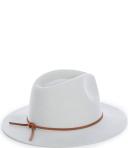 Mens Brixton Wesley Fedora Moss Brown Mix Size XS