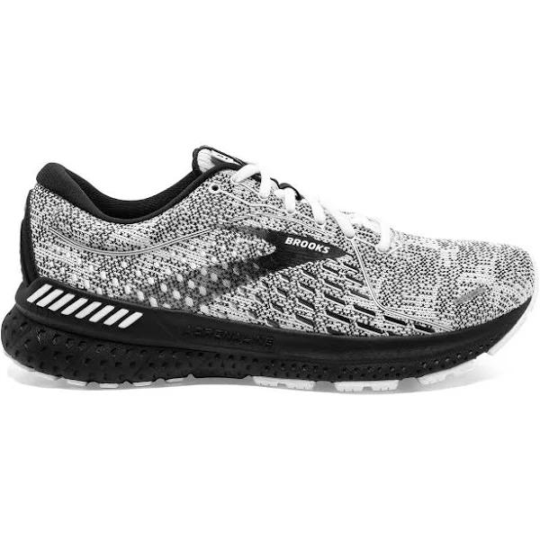 Mens Brooks Adrenaline GTS 21/Mu White/Grey/Black/8