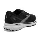 Mens Brooks Ghost 14 (2E Wide)/Black/White/12.5