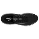 Mens Brooks Ghost 14 (2E Wide)/Black/White/12.5