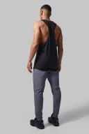 Mens Charcoal Man Active Lightweight Tech Joggers