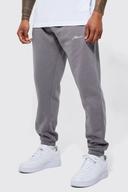 Mens Charcoal Man Signature Regular Fit Jogger