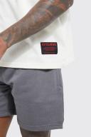 Mens Charcoal Oversized Boxy Ofcl T-Shirt & Boxing Short Set