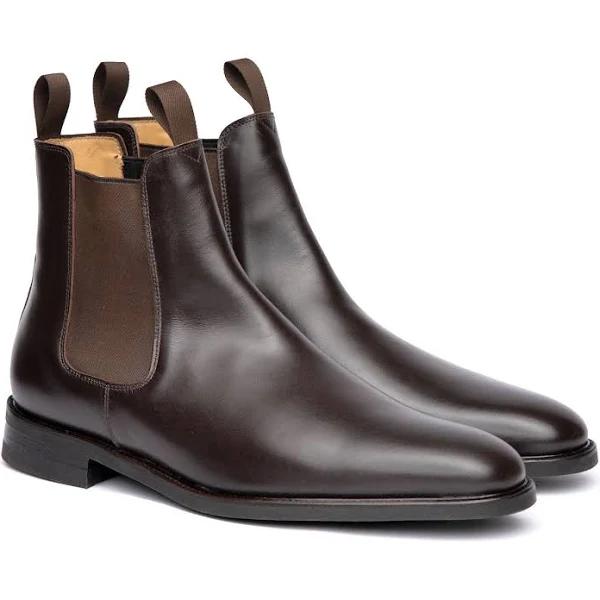 Mens Chelsea Boots | Sparrods & Co Espresso / EU 45