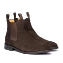Mens Chelsea Boots | Sparrods & Co Suede Espresso / EU 41