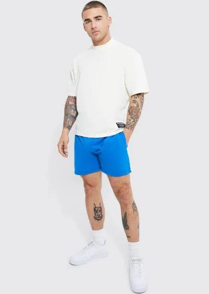 Mens Cobalt Oversized Boxy Ofcl T-Shirt & Boxing Short Set