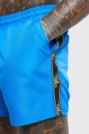 Mens Cobalt Short Length Ofcl Tape Swim Shorts