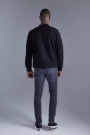 Mens Dark Grey Skinny Stretch Jean