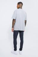 Mens Dark Grey Super Skinny Jeans