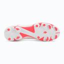 Mens Future Play FG/AG Football Boots - Puma White-Fire Orchid