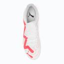 Mens Future Play FG/AG Football Boots - Puma White-Fire Orchid