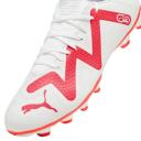 Mens Future Play FG/AG Football Boots - Puma White-Fire Orchid