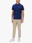 Mens Gant Contrast Collar Polo Shirt - Blue