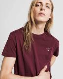 Gant Original Short Sleeve T-Shirt in Storm Green XXL