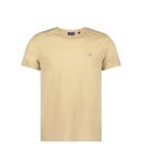 Mens Gant Original T-Shirt - Brown