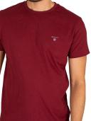 Mens Gant Original T-Shirt - Red