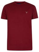 Mens Gant Original T-Shirt - Red