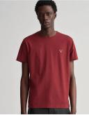 Mens Gant Original T-Shirt - Red