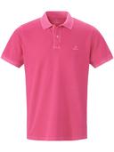 Mens Gant Pink Sun-Faded Polo Shirt - Pink
