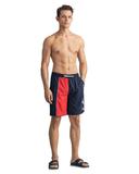 Mens Gant Red Retro Shield Board Shorts - Red