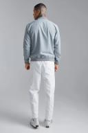 Mens Grey 4 Way Stretch Smart Bomber