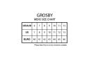 Mens Grosby Beckett Black Dress Work Casual Formal Men's Lace Up Shoes
