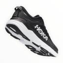 Mens Hoka Bondi 7 Black/White / 15