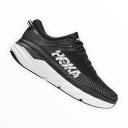Mens Hoka Bondi 7 Black/White / 15
