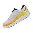 Mens Hoka Bondi 7 Black/White / 15