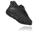Mens Hoka Bondi 7 Extra-Wide Black/Black / 14