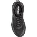 Mens Hoka Bondi 7 Extra-Wide Black/Black / 14